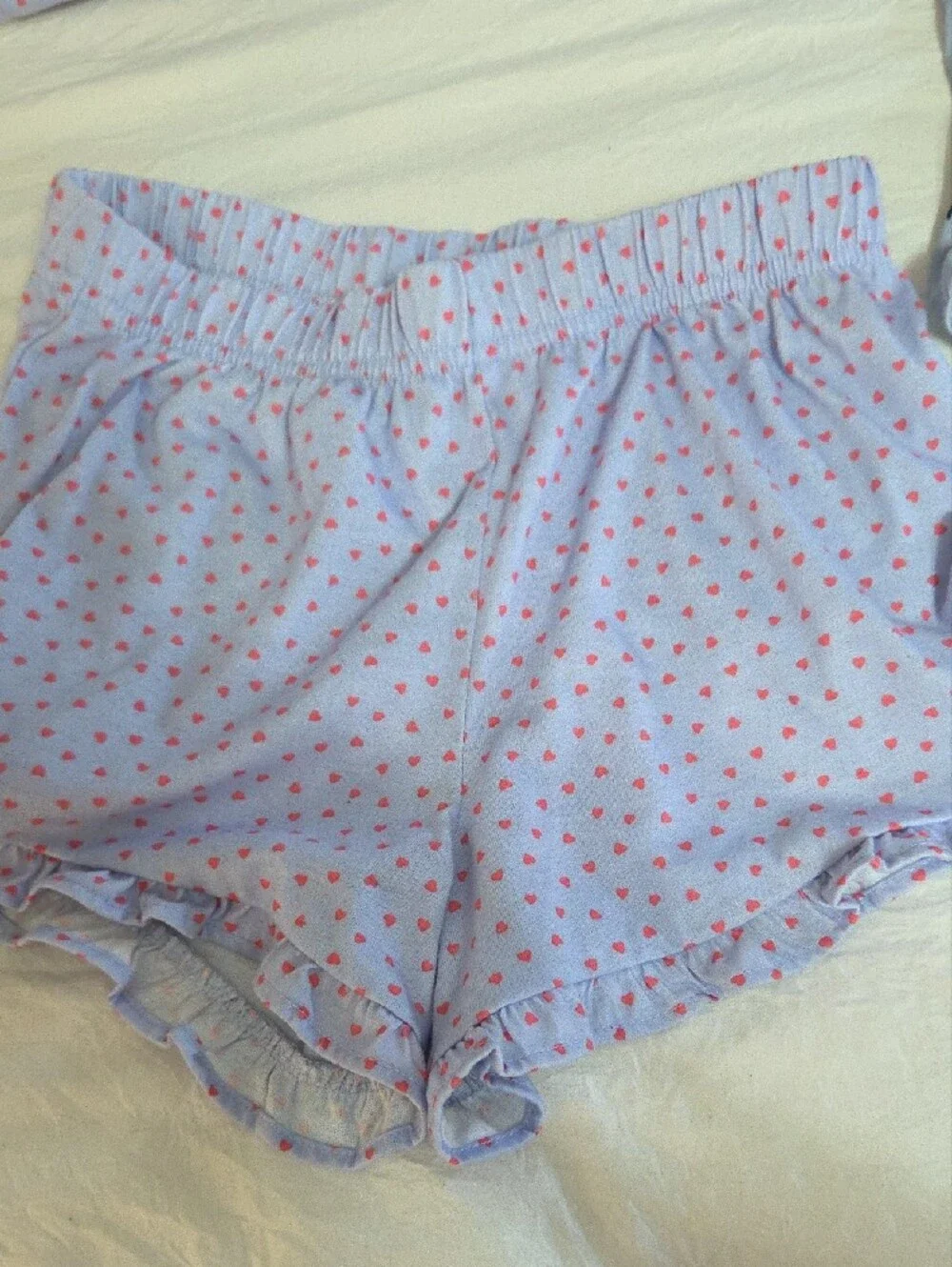 GAP Girls Lavender and Light Blue Star Cotton Pajama Set Duo